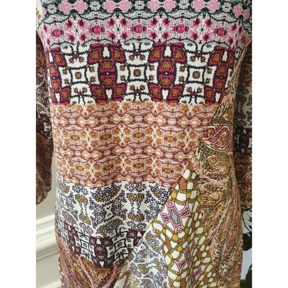 New Directions Petite Women Floral Midi Dress PM - Picture 4 of 10